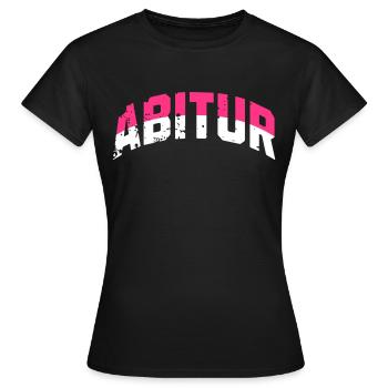 Abitur / Abiturient / Abi - Frauen T-Shirt - Schwarz - Vorne - AI Model Female 172 dark (172cm)