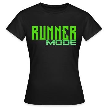 Coureur - T-shirt Femme - noir - Devant - AI Model Female 172 dark (172cm)