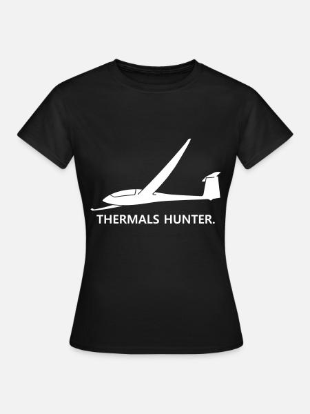 Pilotes de cross-country chasseur thermique Pilotes de planeur - T-shirt Femme - noir