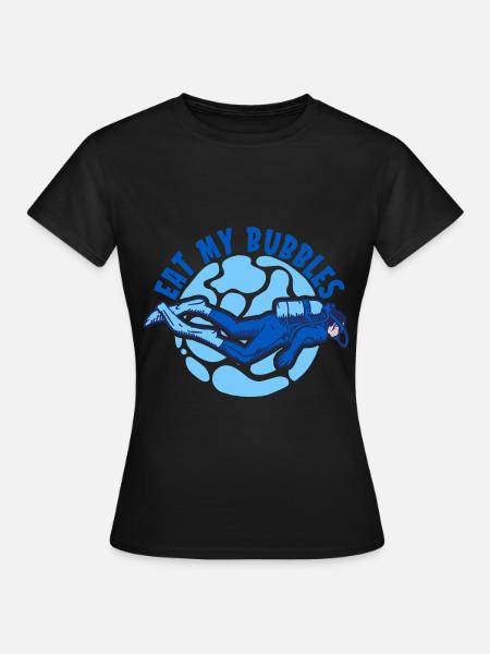 Plongée sous-marine Plongeurs Plongée - T-shirt Femme - noir