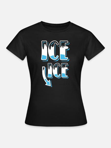 Schwangerschaft Ankündigung - Frauen T-Shirt - Schwarz