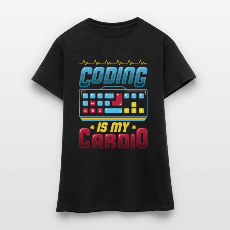 Coding is my cardio, code programmer Women's T-Shirt