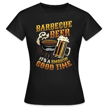 Griller - T-shirt Femme - noir - Devant - AI Model Female 172 dark (172cm)