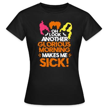 Halloween - T-shirt Femme - noir - Devant - AI Model Female 172 dark (172cm)