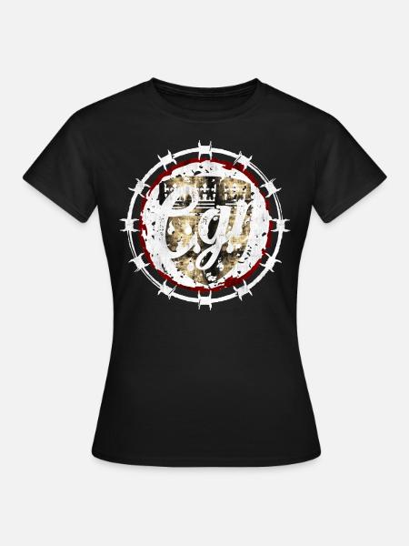 CGN Bloot - Frauen T-Shirt - Schwarz