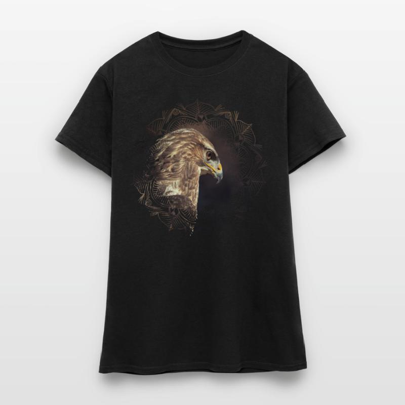 Buzzard Mandala Women's T-Shirt