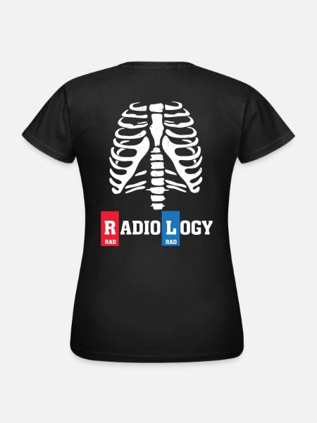 Dono radiologo radiologo - Maglietta da donna - nero