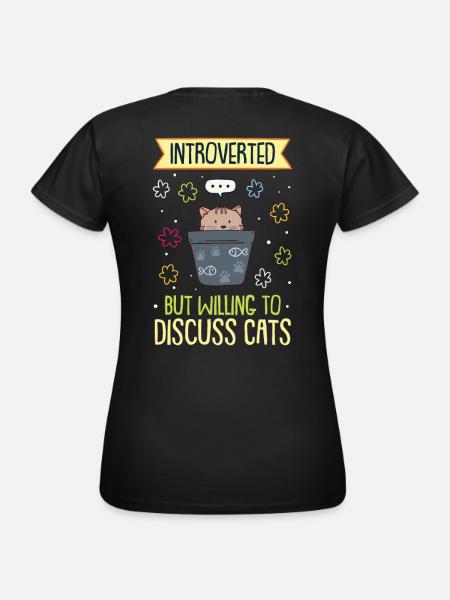 Introvertiert - Frauen T-Shirt - Schwarz