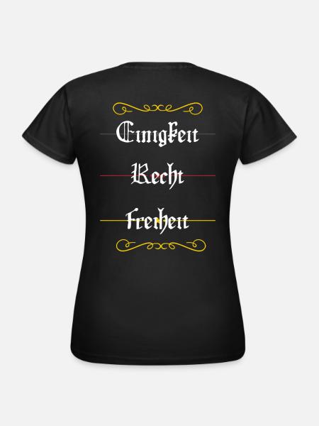 Unity, Justice, Freedom - Women's T-Shirt - black