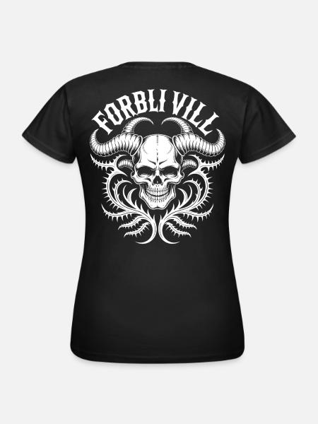 Gorblin Villa Schädel - Frauen T-Shirt - Schwarz