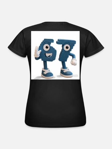sixseven - Frauen T-Shirt - Schwarz