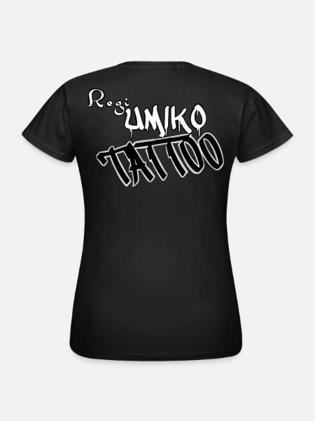 Regi Umiko Tattoo - Frauen T-Shirt - Schwarz