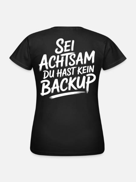 Achtsamkeit - Frauen T-Shirt - Schwarz