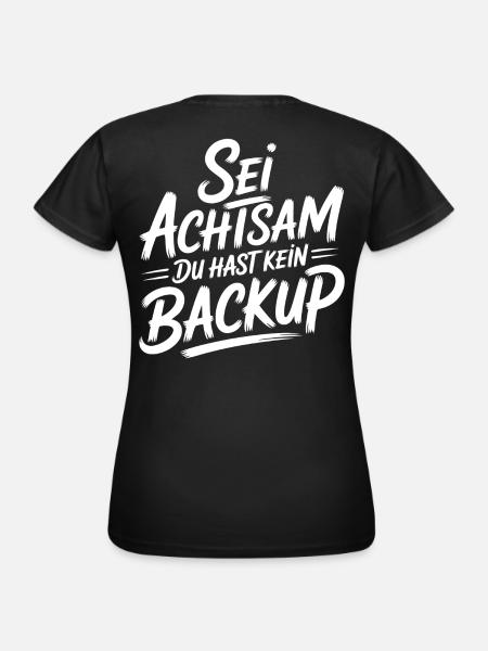 Lebe Dein Leben - Frauen T-Shirt - Schwarz