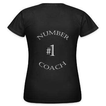 Number one Coach Shirt - T-shirt Femme - noir - Dos - AI Model Female 172 dark (172cm)