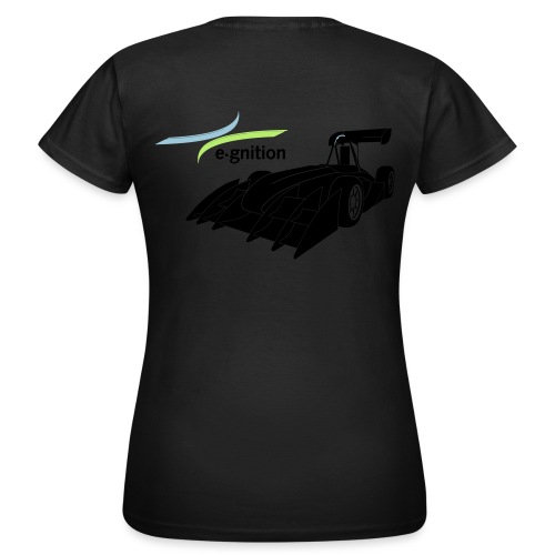 egn Auto schwarz farb log - Frauen T-Shirt