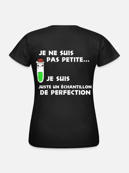 Je suis échantillon - T-shirt Femme - noir