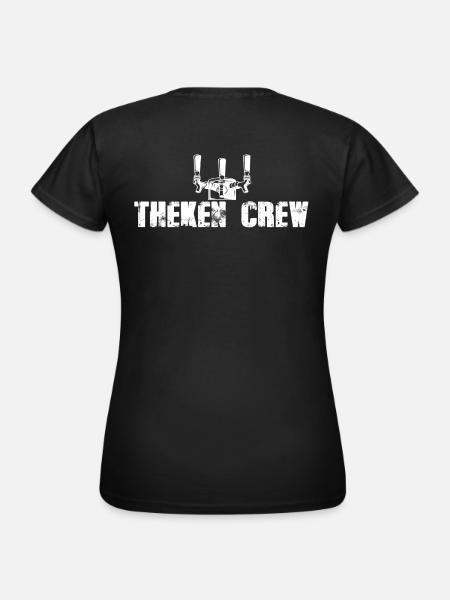 Zapfhahn Theken Crew - Frauen T-Shirt - Schwarz