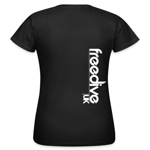 freediveuklogothicker - Women's T-Shirt
