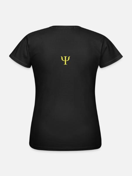 psi_v2 - Frauen T-Shirt - Schwarz