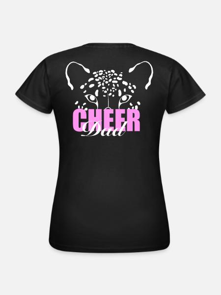 Cheer Dad - Frauen T-Shirt - Schwarz