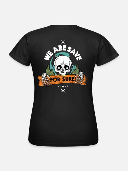 Nous sommes sauvés - T-shirt Femme - noir