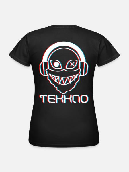 Goa Backprint Psytrance Festival - Vrouwen T-shirt - zwart
