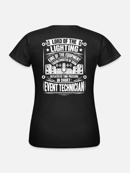 Veranstaltungstechniker Technicien événementiel - T-shirt Femme - noir
