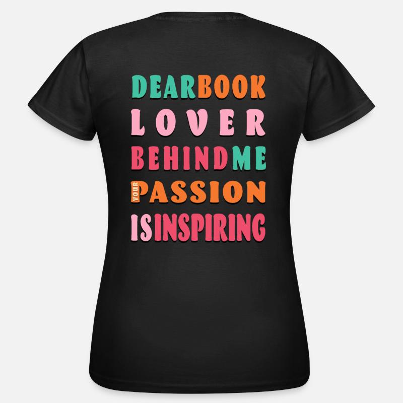 Dear Book Lover - Women's T-Shirt - black