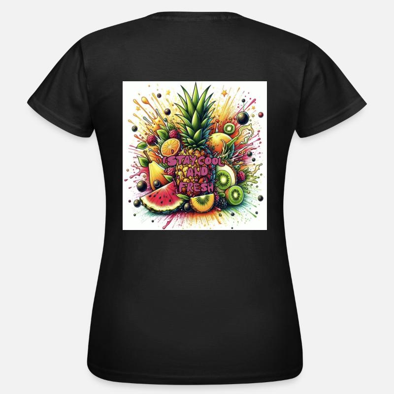 Fruit Explosion - Women's T-Shirt - black