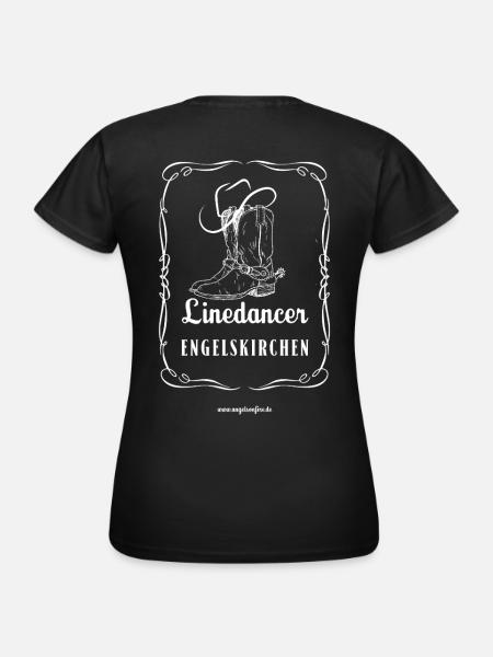 Line Dancer Engelskirchen Old Time Line Dance Shirt - Women's T-Shirt - black