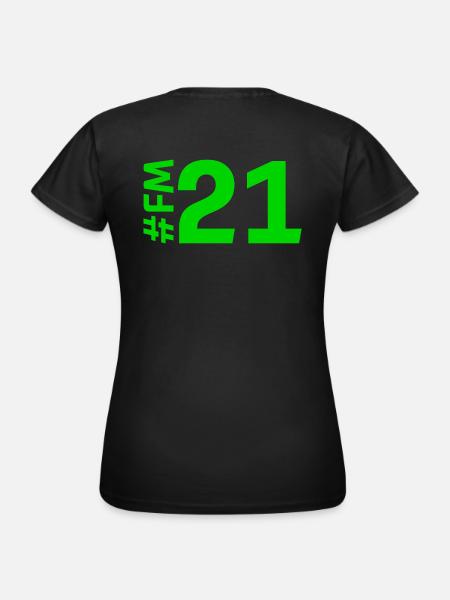 FM21 - T-shirt Femme - noir
