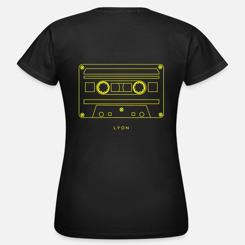 Minimalist Retro Cassette - Women's T-Shirt - black