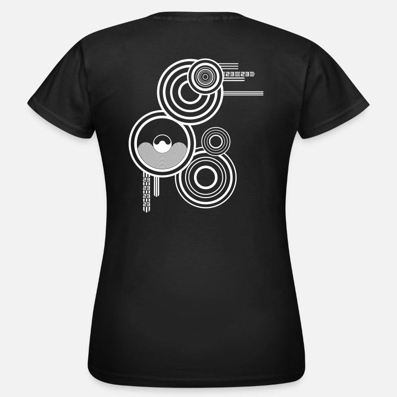 Speaker cycle round tekno 23 - Women's T-Shirt - black