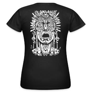 Punk tattoo gothic - Frauen T-Shirt - Schwarz - Hinten - AI Model Female 172 dark (172cm)