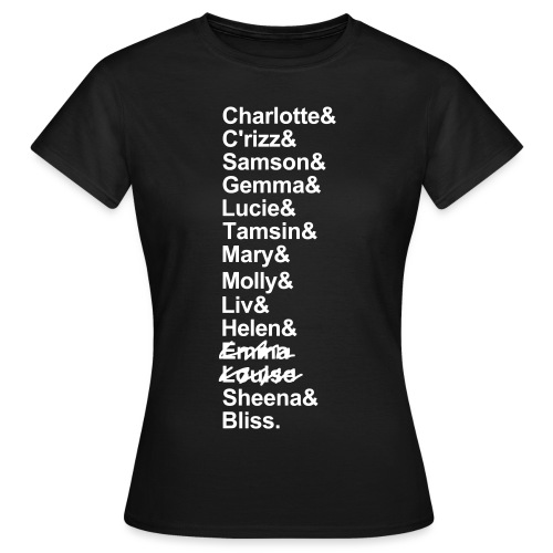 8D Names 2017 Update - Women's T-Shirt