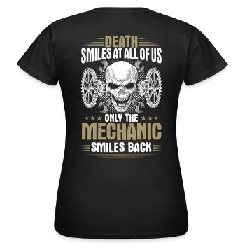 Mechanic Mechanic Mechanic Screwdriver - Women's T-Shirt - black - Back - AI Model Female 172 dark (172cm)
