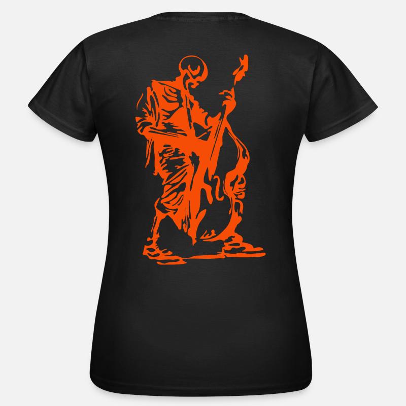 Contrabass Orangeman - Women's T-Shirt - black