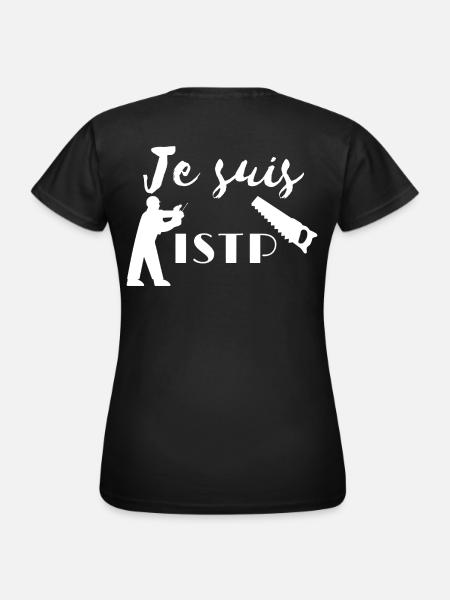 ISTP Persönlichkeit - Frauen T-Shirt - Schwarz