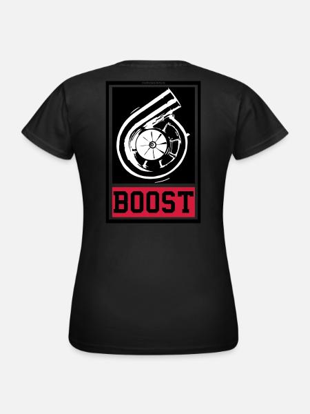 BOOST - Frauen T-Shirt - Schwarz