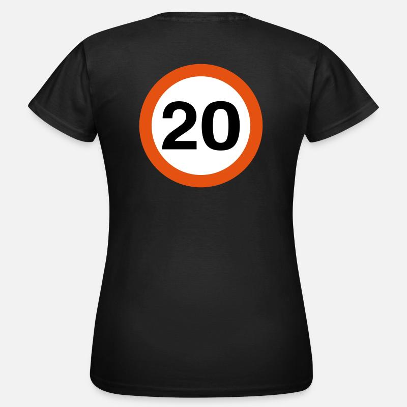 20mph Speed Limit - Women's T-Shirt - black