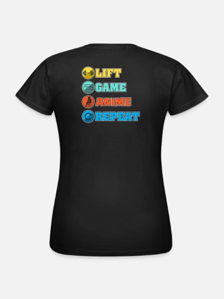 Anime - Frauen T-Shirt - Schwarz