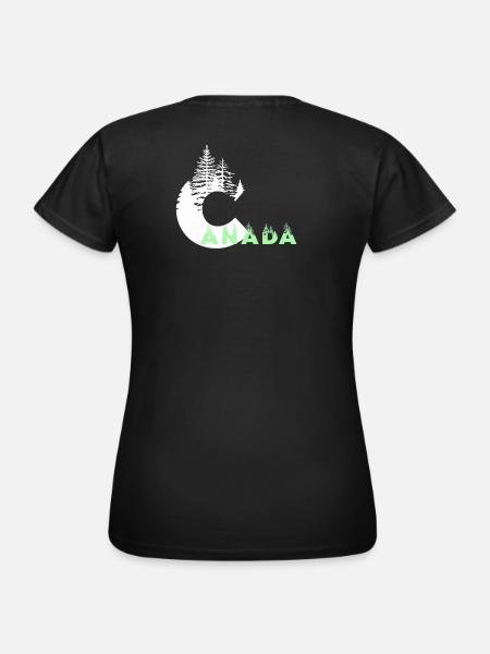 Canada - T-shirt Femme - noir