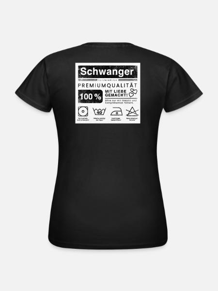Schwangerschaft Sonderedition - Frauen T-Shirt - Schwarz
