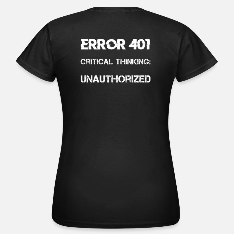 Conspiracy Theory - Women's T-Shirt - black