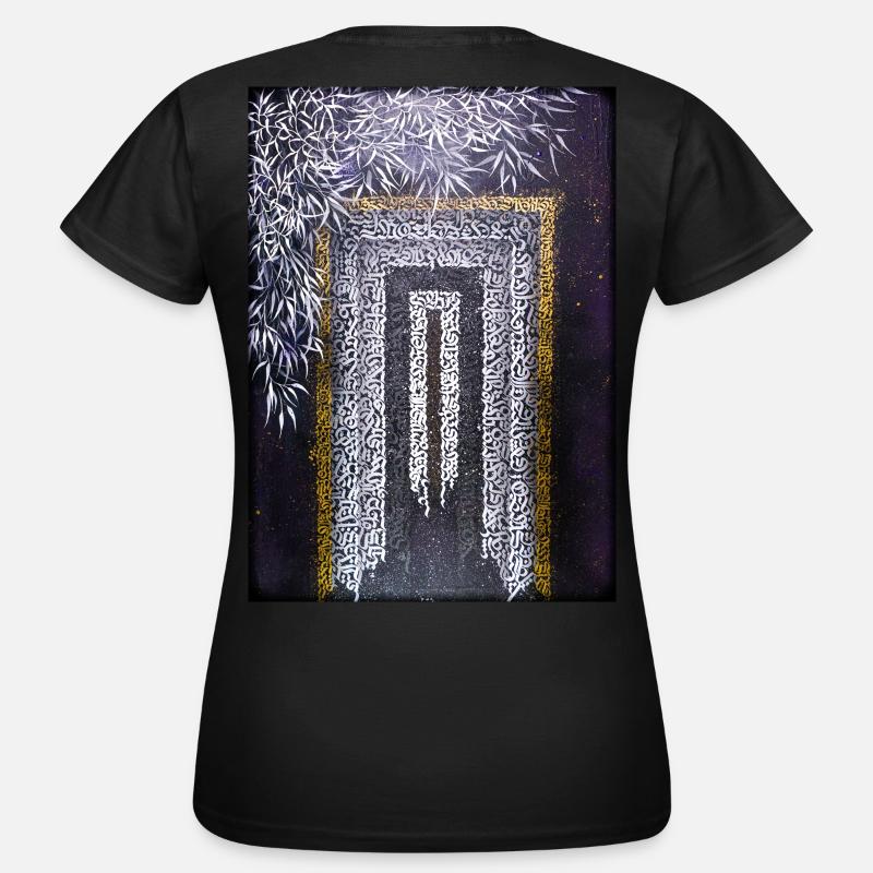 Calligraffiti - Gate (dark) - Women's T-Shirt - black