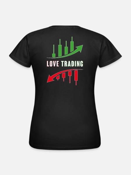 Love Trading - Frauen T-Shirt - Schwarz