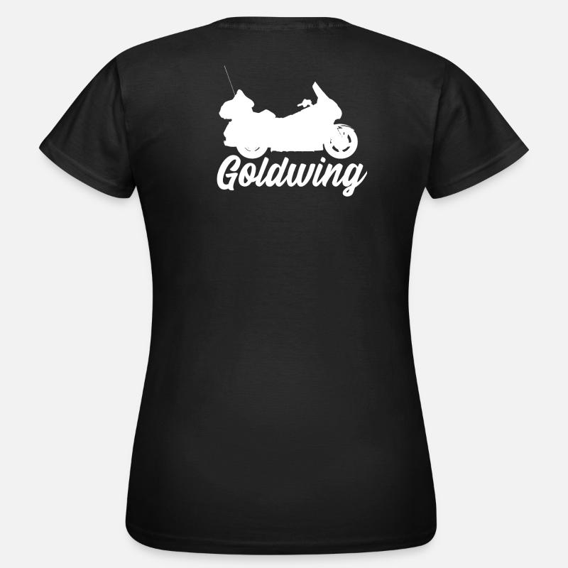 Goldwing Geschenk Geschenkidee - Frauen T-Shirt - Schwarz
