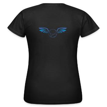 Boule spread your wings - Frauen T-Shirt - Schwarz - Hinten - AI Model Female 172 dark (172cm)