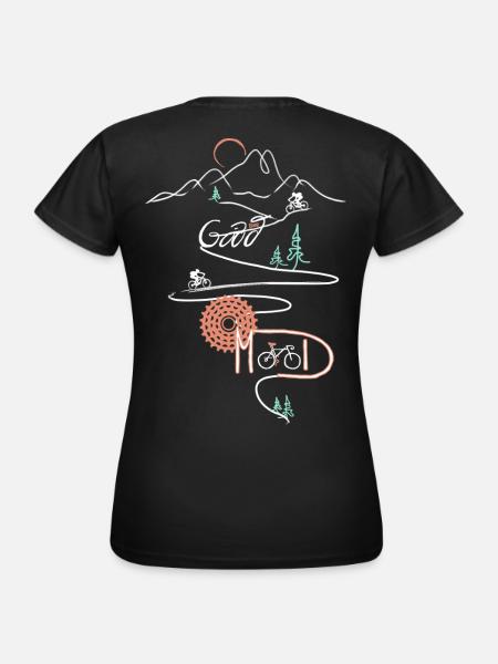 GoodMoodBike - Frauen T-Shirt - Schwarz